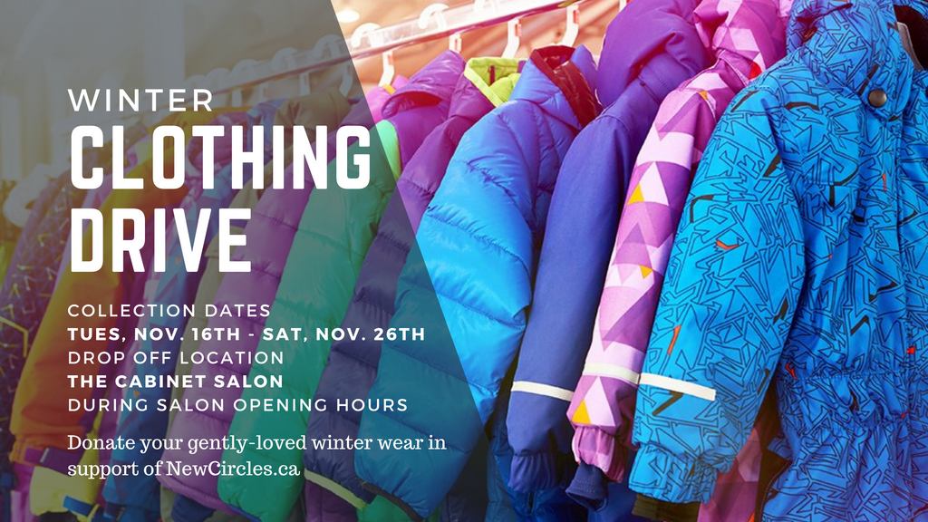 Winter Clothing Drive - Support NewCircles.ca