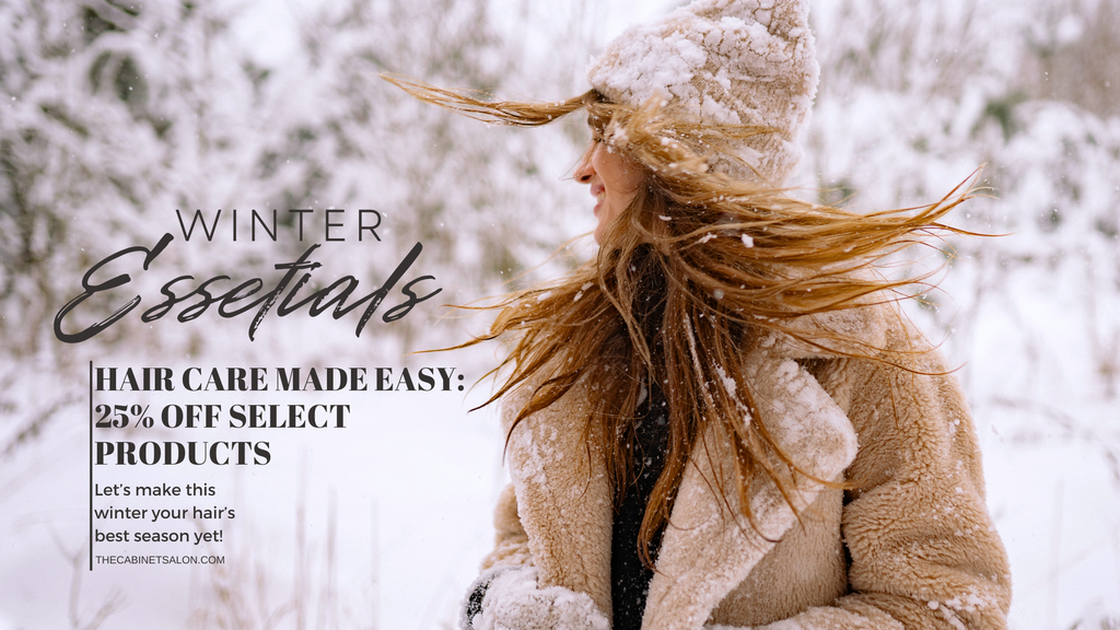 Winter Hair Care Made Easy: 25% Off Select Products