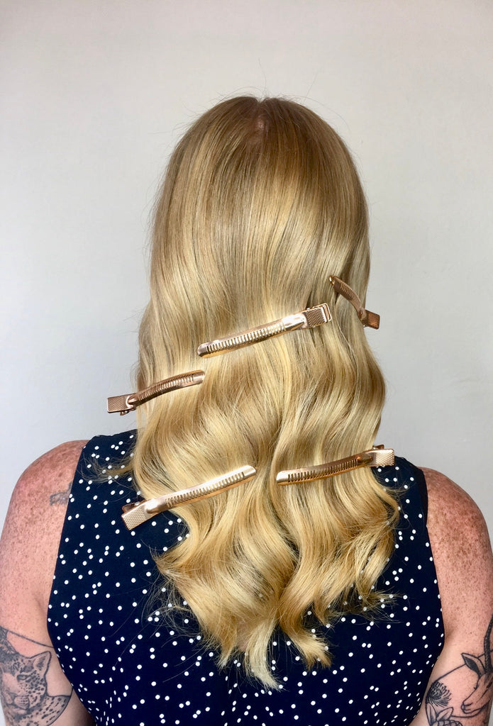 Kitsch XL Rose Gold Styling Clips